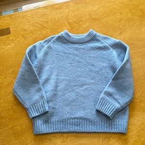 NWOT soft baby blue Zara sweater 3-4 years unworn